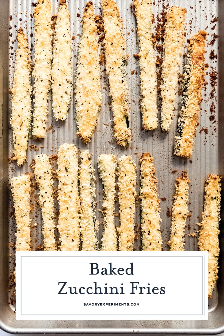 crunchy baked zucchini fries 