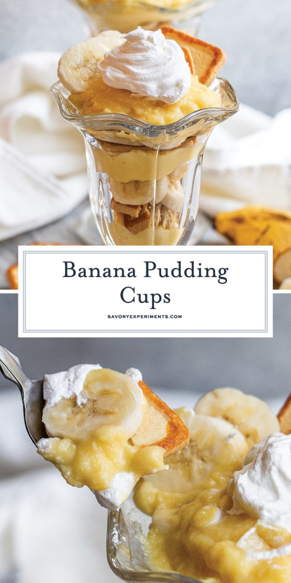 banana pudding cups for pinterest  