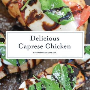 caprese chicken recipe for pinterest