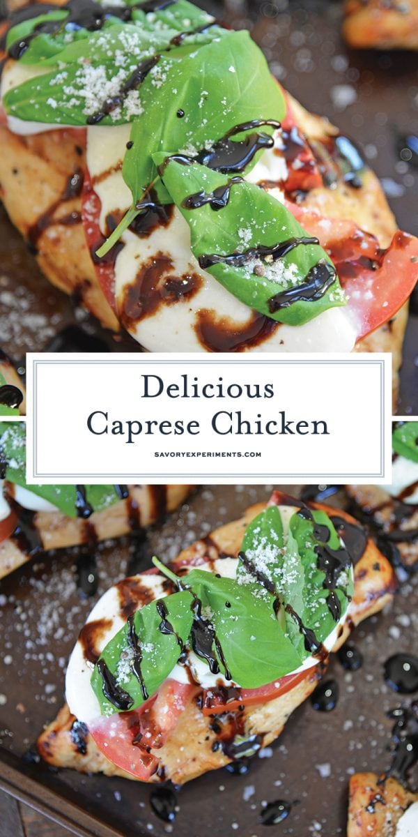 caprese chicken recipe for pinterest  