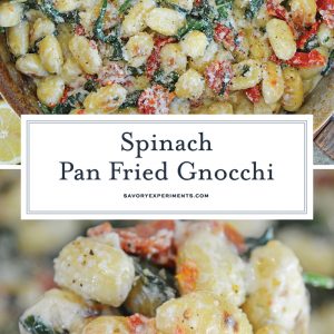 pan fried gnocchi for pinterest