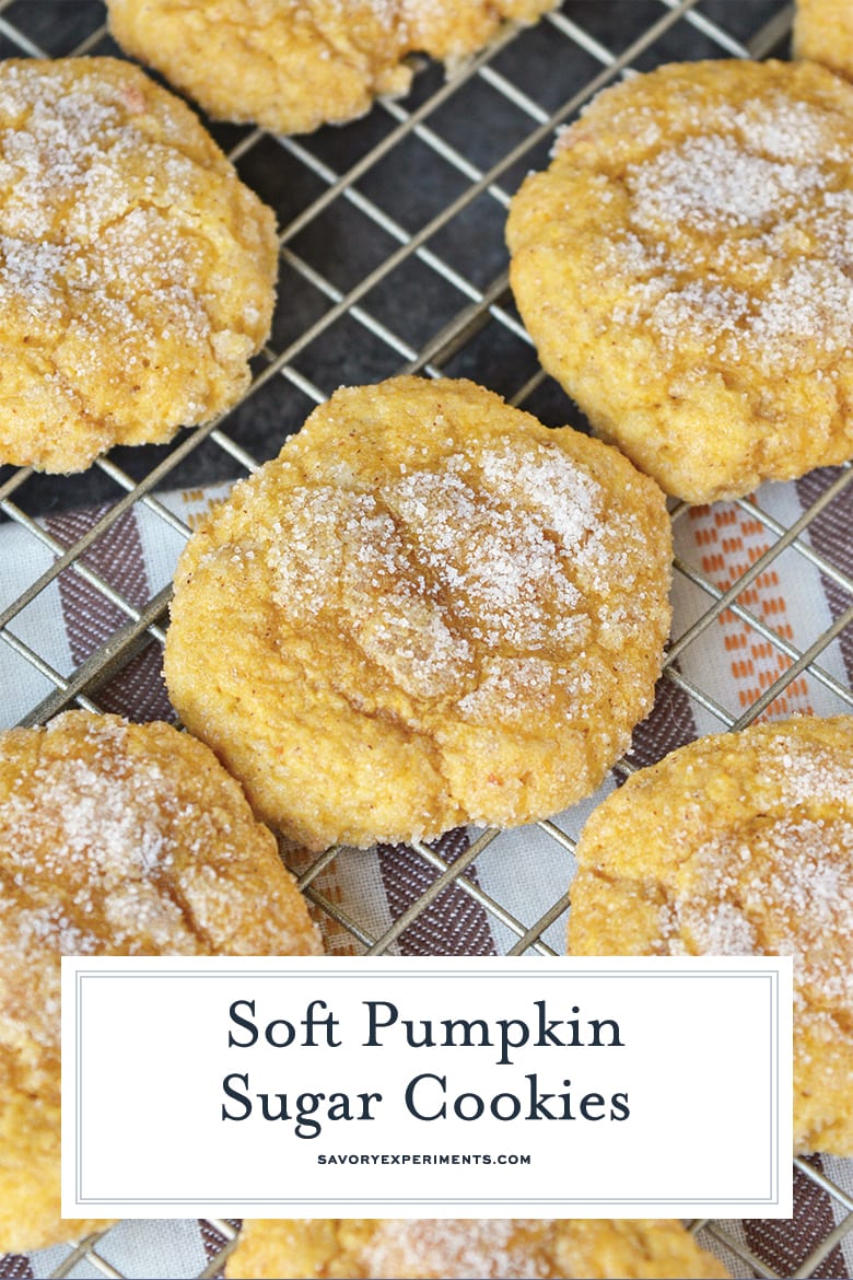 pumpkin spice cookies for pinterest  