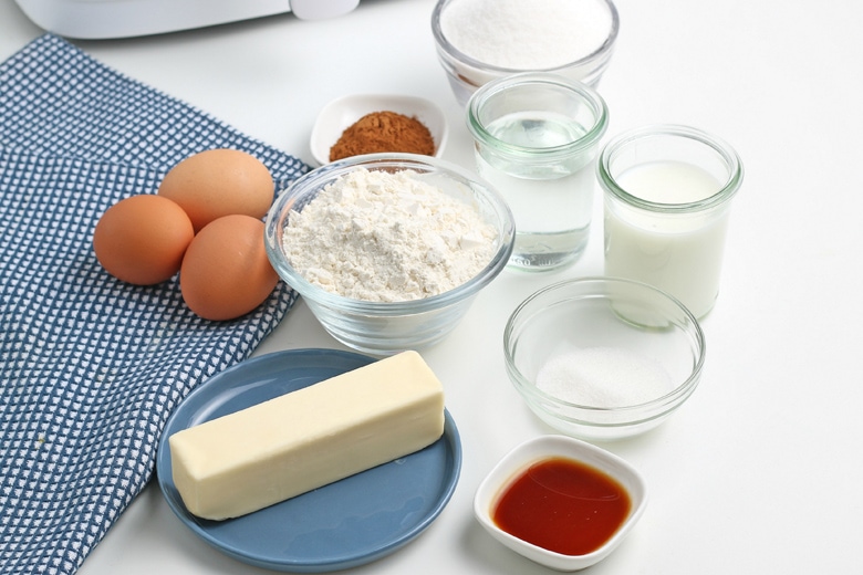 ingredients for air fryer churros 