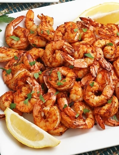 blackened air fryer shrimp recipe