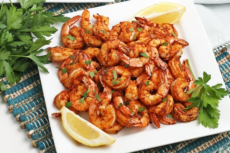 blackened air fryer shrimp recipe