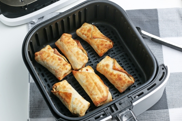 browned air fryer southwest egg rolls