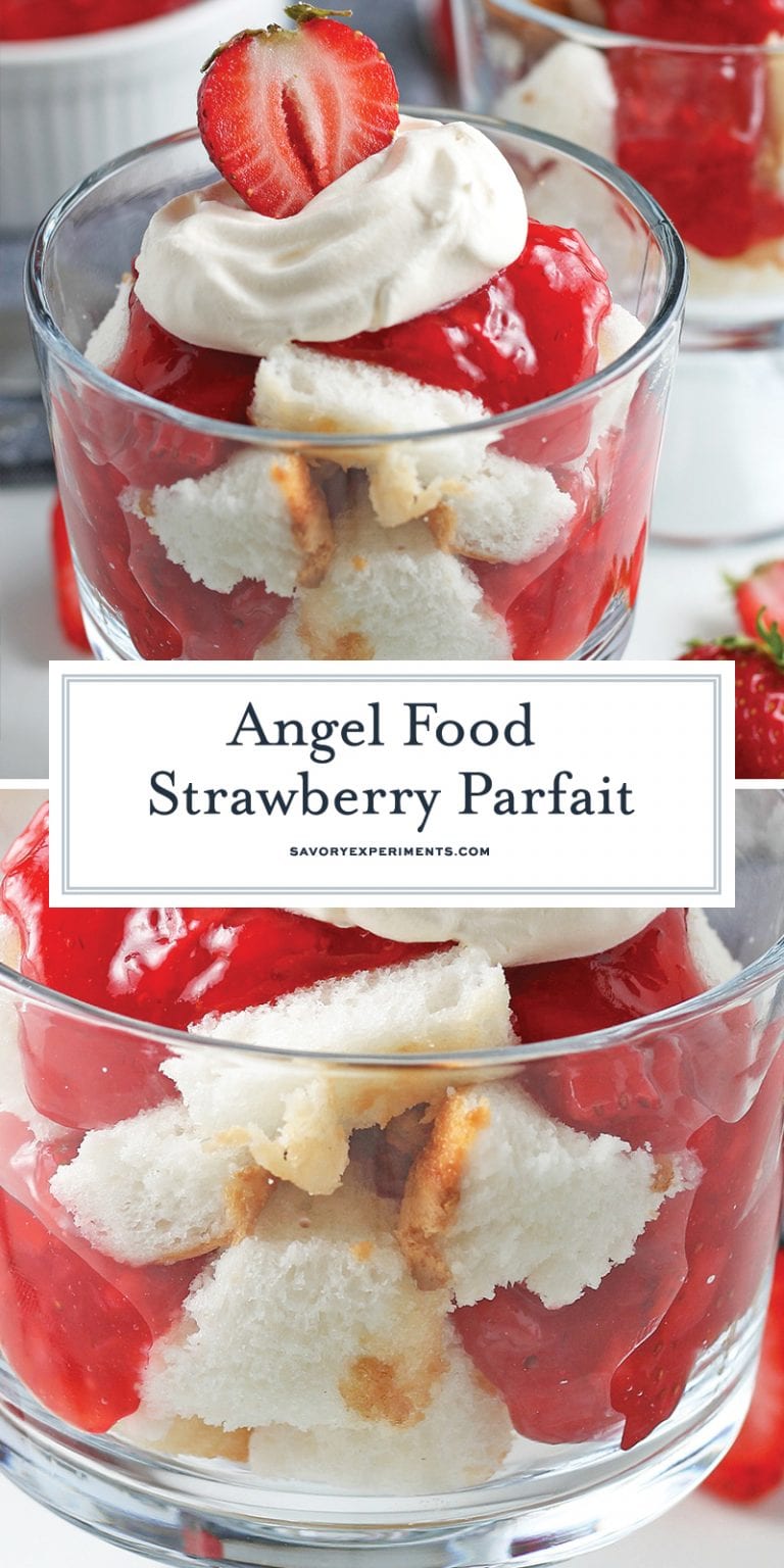 BEST Angel Food Strawberry Parfaits Mini Strawberry Trifle Recipe