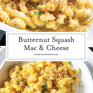 butternut squash mac and cheese for pinterest
