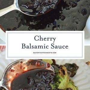 balsamic cherry sauce for pinterest