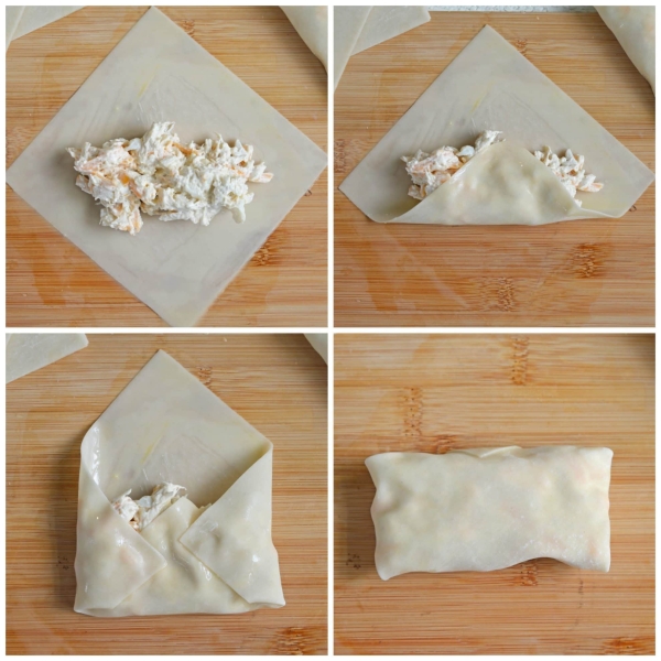 how to roll an egg roll