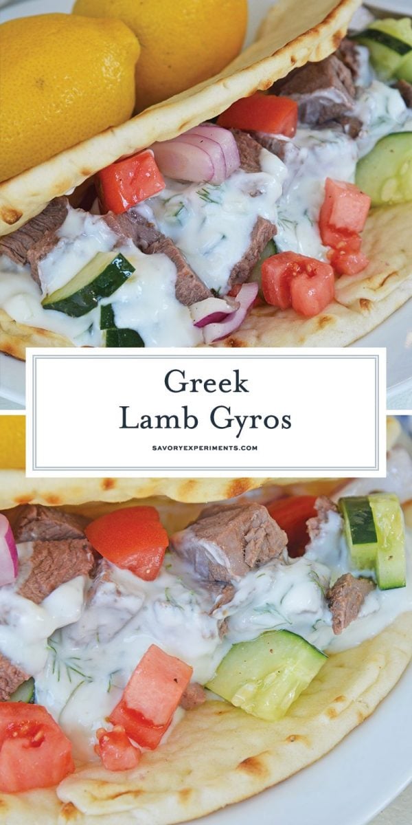 Greek Style Roasted Lamb Gyros