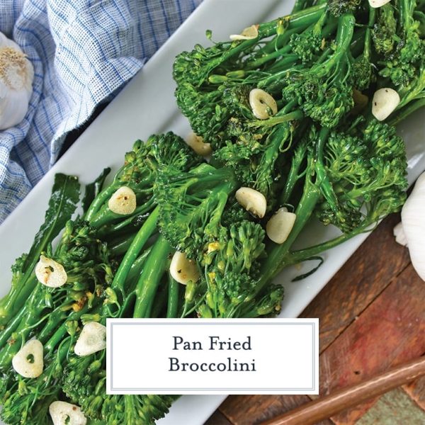 EASY Pan Fried Broccolini Recipe BEST Healthy Side Dish Recipe