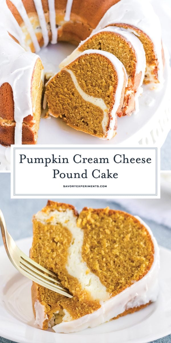 pumpkin cream cheese pound cake for pinterest 