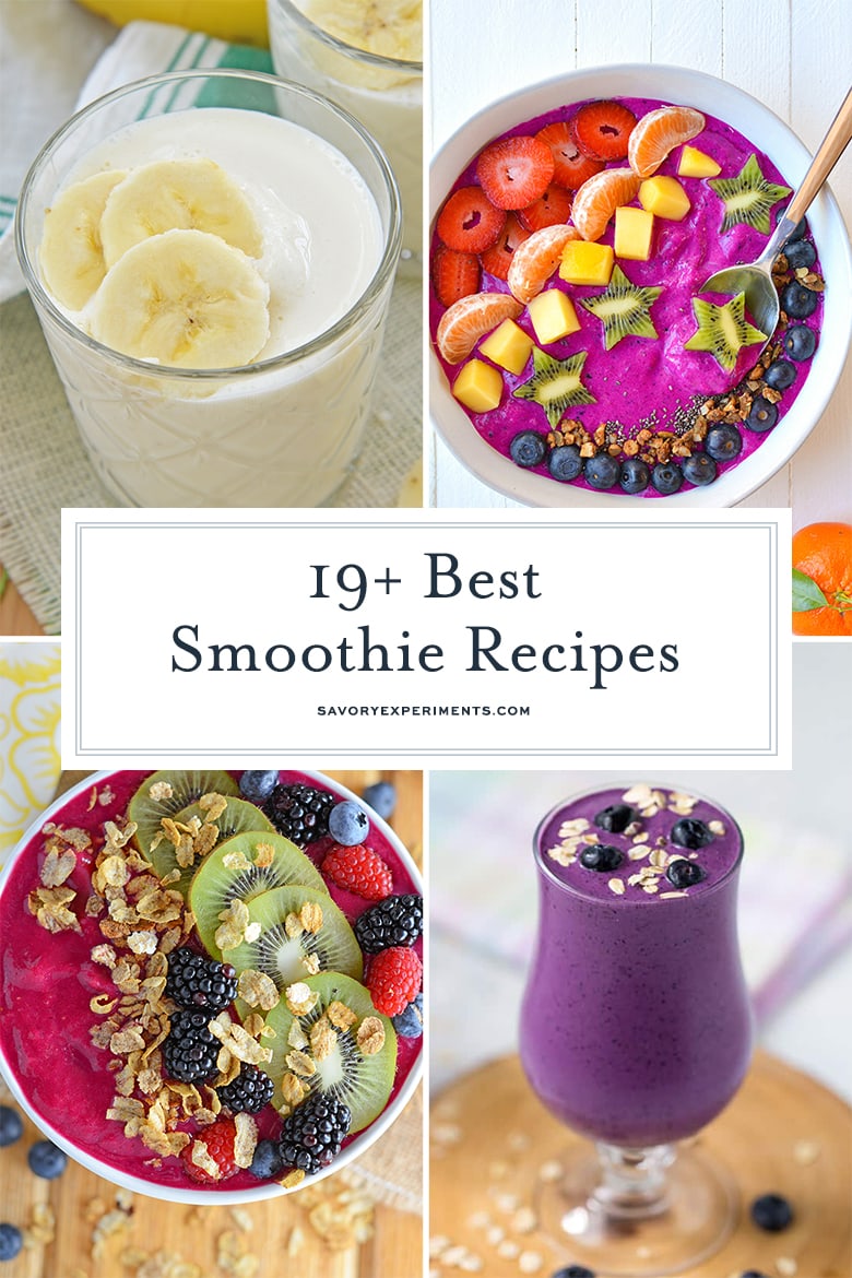 Rainbow Smoothie ~Sweet & Savory