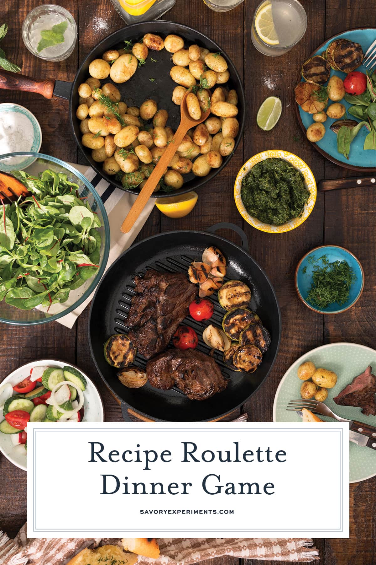 Recipe Roulette Dinner Game How to Pick Dinner