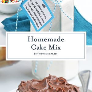 homemade cake mix for pinterest