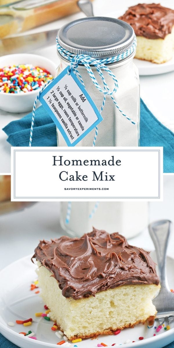 DIY cake mix for pinterest 