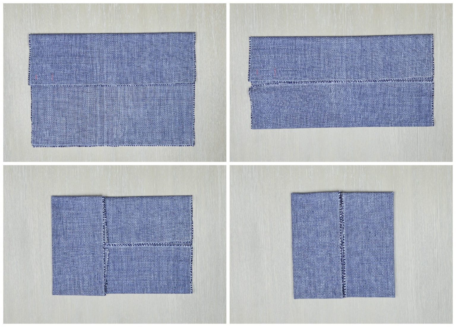 Bow Tie Napkin Fold StepbyStep Photos + Instructions