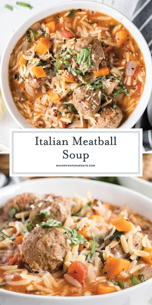 italian meatball soup for pinterest 