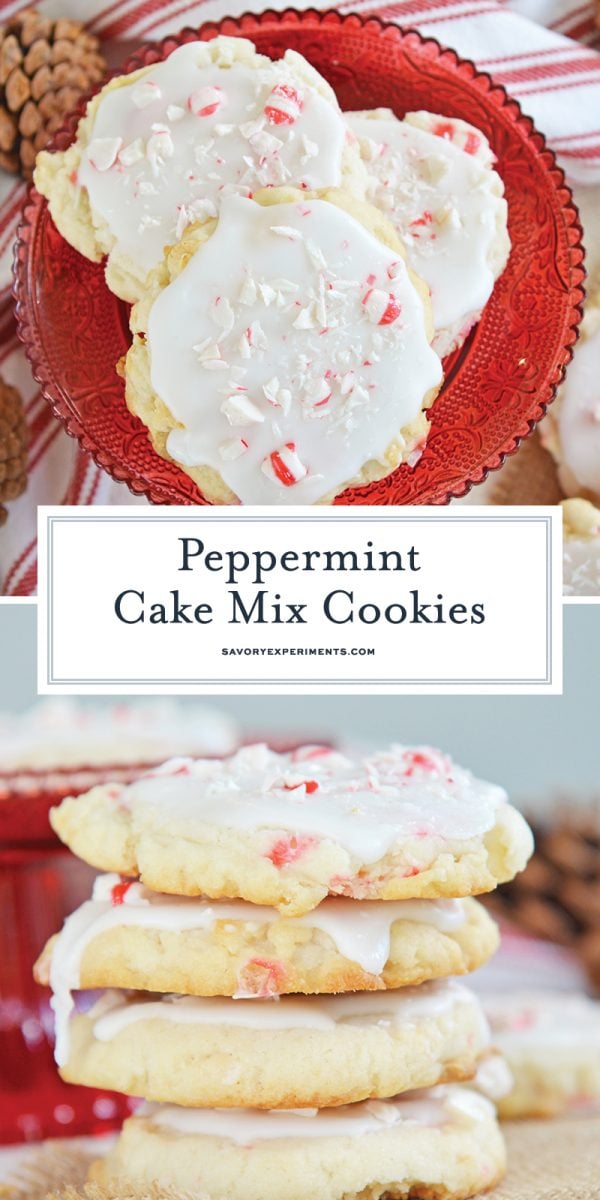 peppermint cake mix cookies for pinterest 