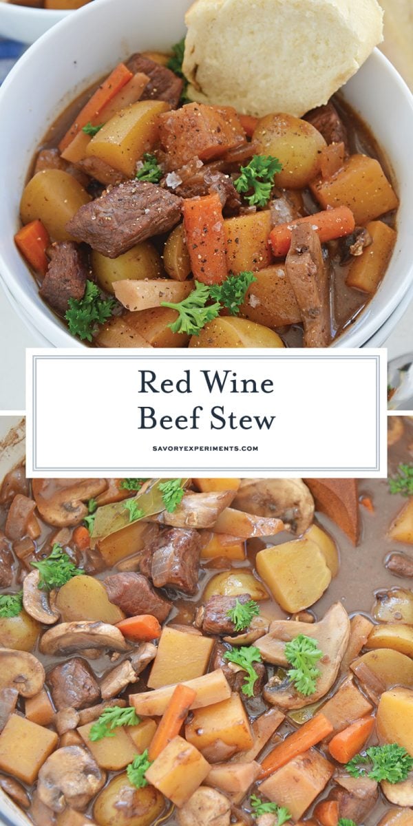 red wine beef stew for pinterest