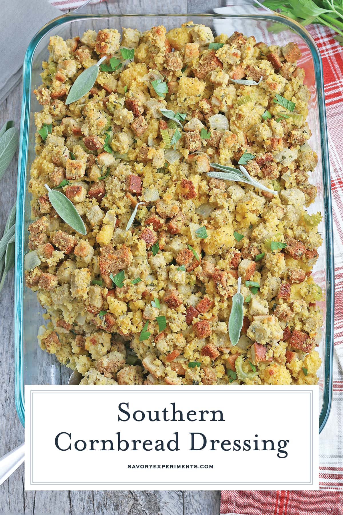 BEST Southern Cornbread Dressing Recipe - Perfect for Thanksgiving!