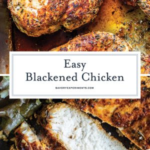 easy blackened chicken pin