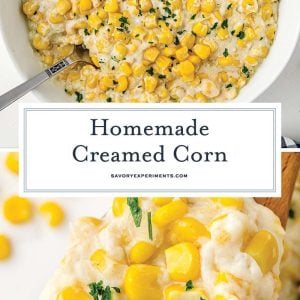 long pin for creamed corn recipe for pinterest