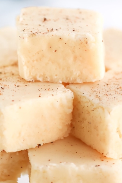 eggnog fudge recipe