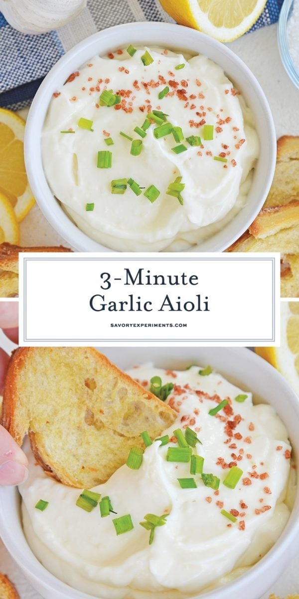 easy aioli recipe for pinterest