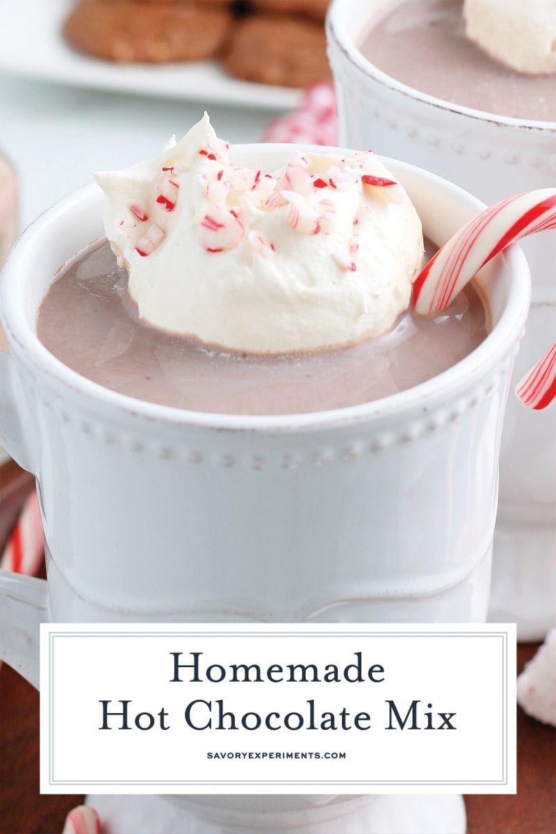 homemade hot chocolate mix for pinterest 