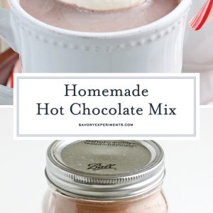 homemade hot chocolate mix for pinterest