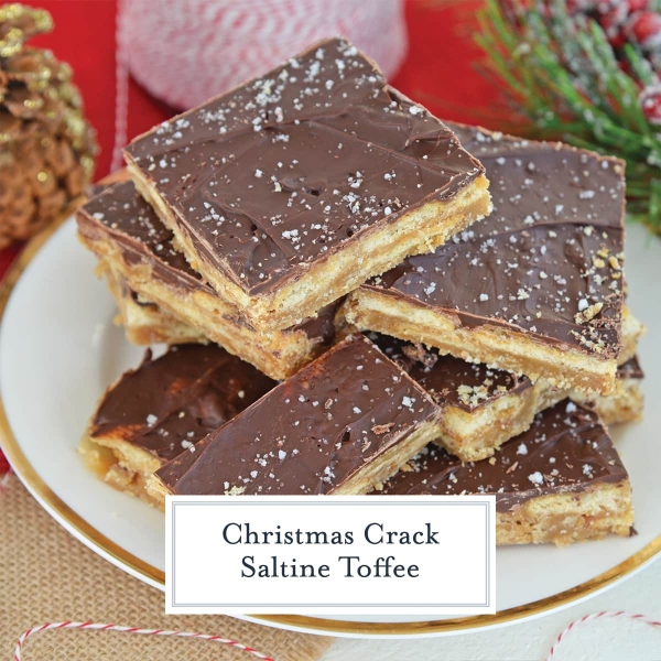 BEST Christmas Crack Recipe (Saltine Cracker Toffee Candy!)