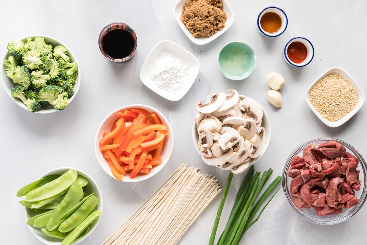 ingredients for beef lo mein 