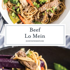 beef lo mein for pinterest