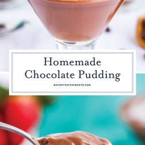 homemade chocolate pudding for pinterest