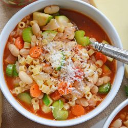 easy minestrone soup