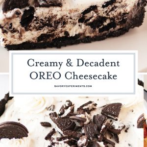 no bake oreo cheesecake for pinterest