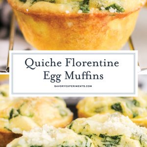 quiche florentine muffins for pinterest