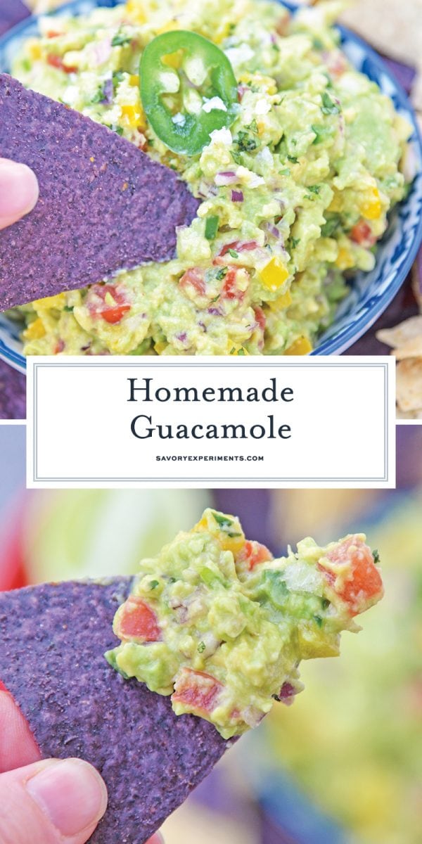 easy homemade guacamole for pinterest 