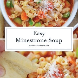 minestrone soup for pinterest