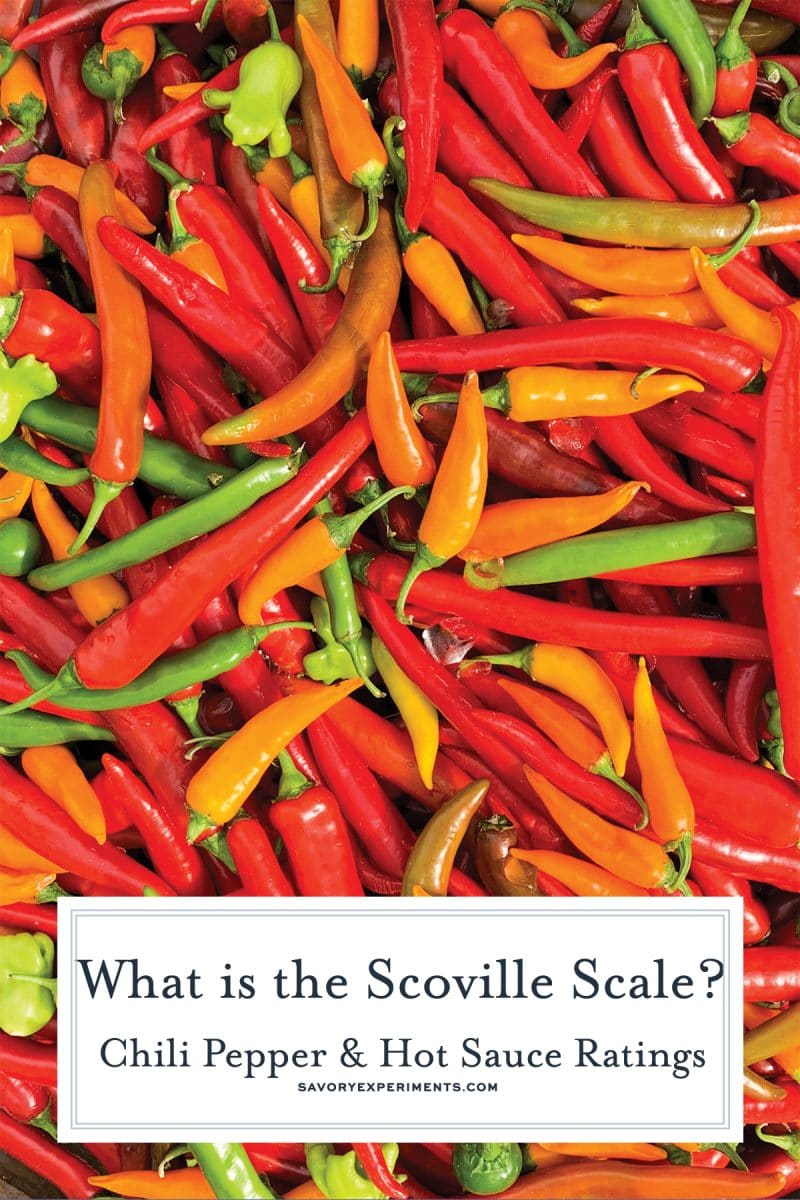 The Scoville Scale For Chili Peppers