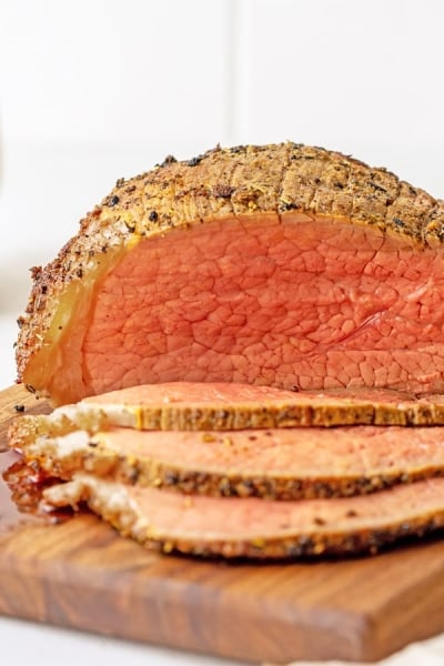 sliced round roast