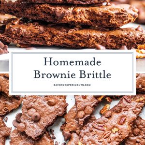 brownie brittle for pinterest