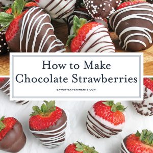 chocolate covered strawberries for pinterest