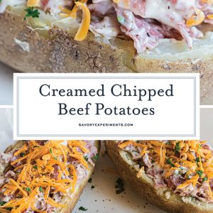long pin for creamed chipped beef potatoes