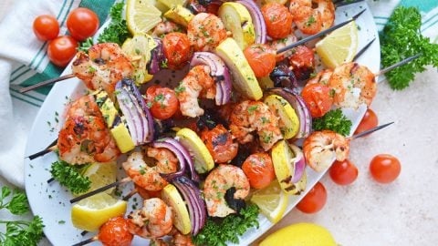 Garlic Shrimp Kabobs