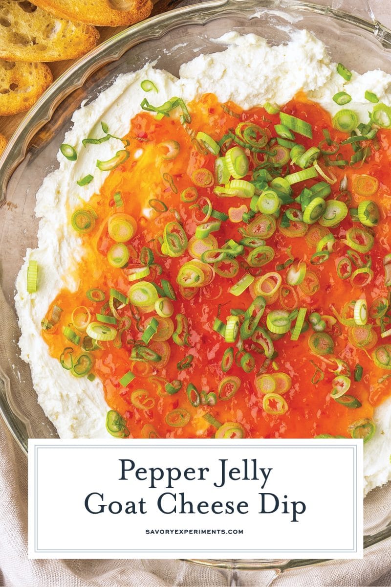 pepper jelly goat cheese dip for pinterest 