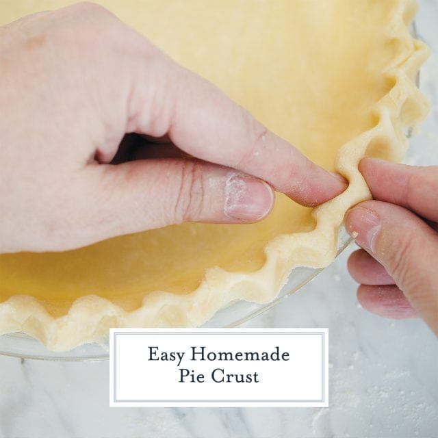 BEST Homemade Pie Crust Recipe Using Both Shortening AND Butter!