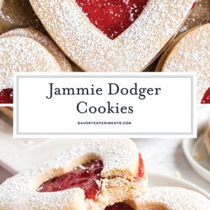 jammie dodger cookie sandwich pin